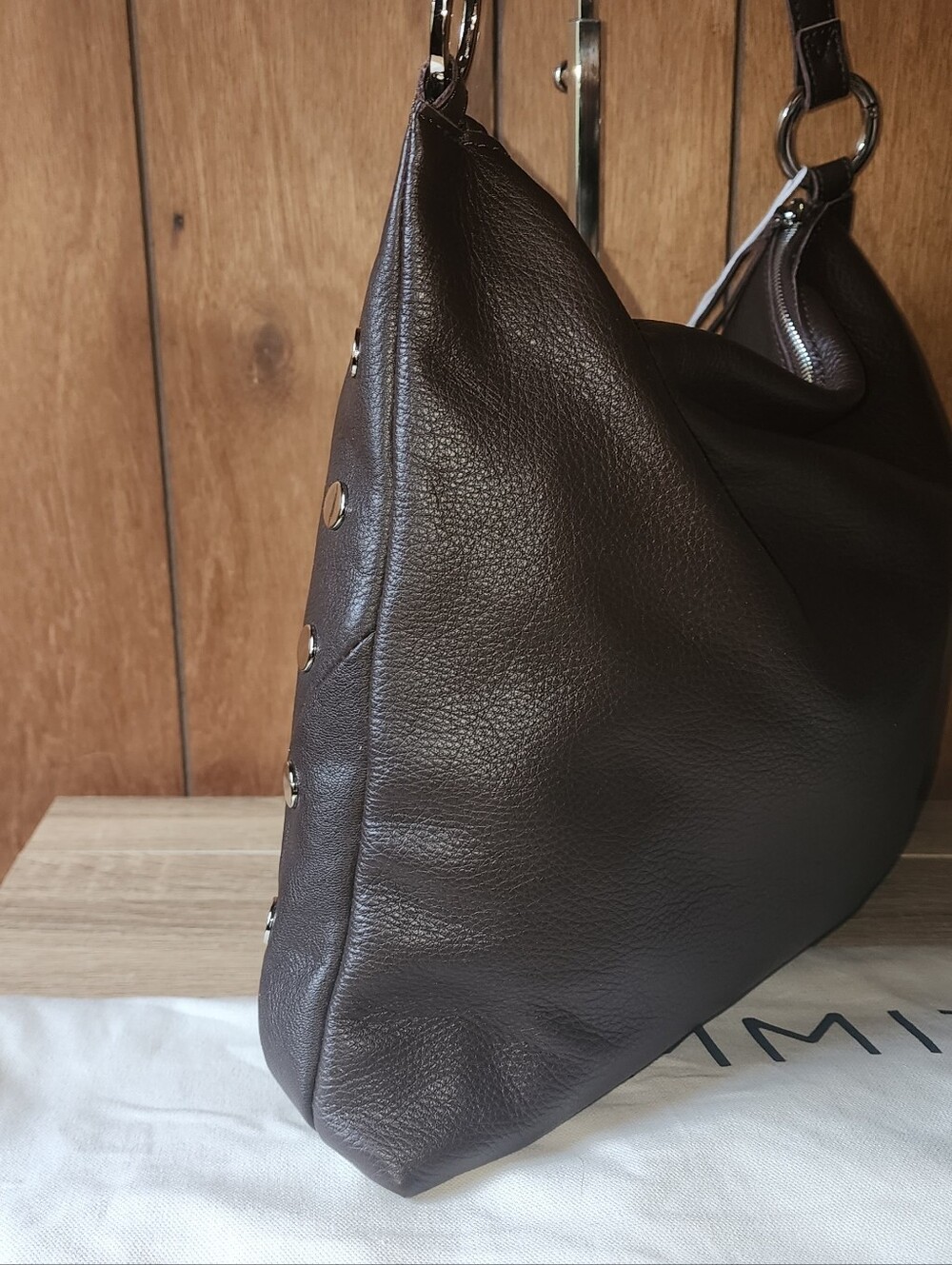 NWT Hammitt Kyle Large Zip Studded Shoulder Bag - Picture 6 of 9